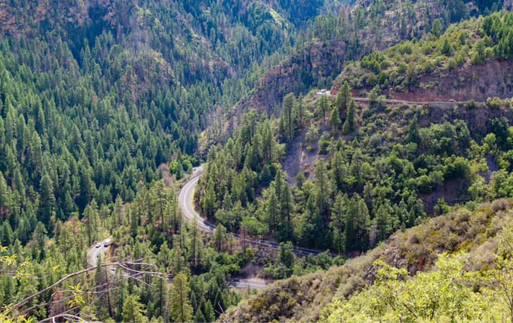 road near Flagstaff